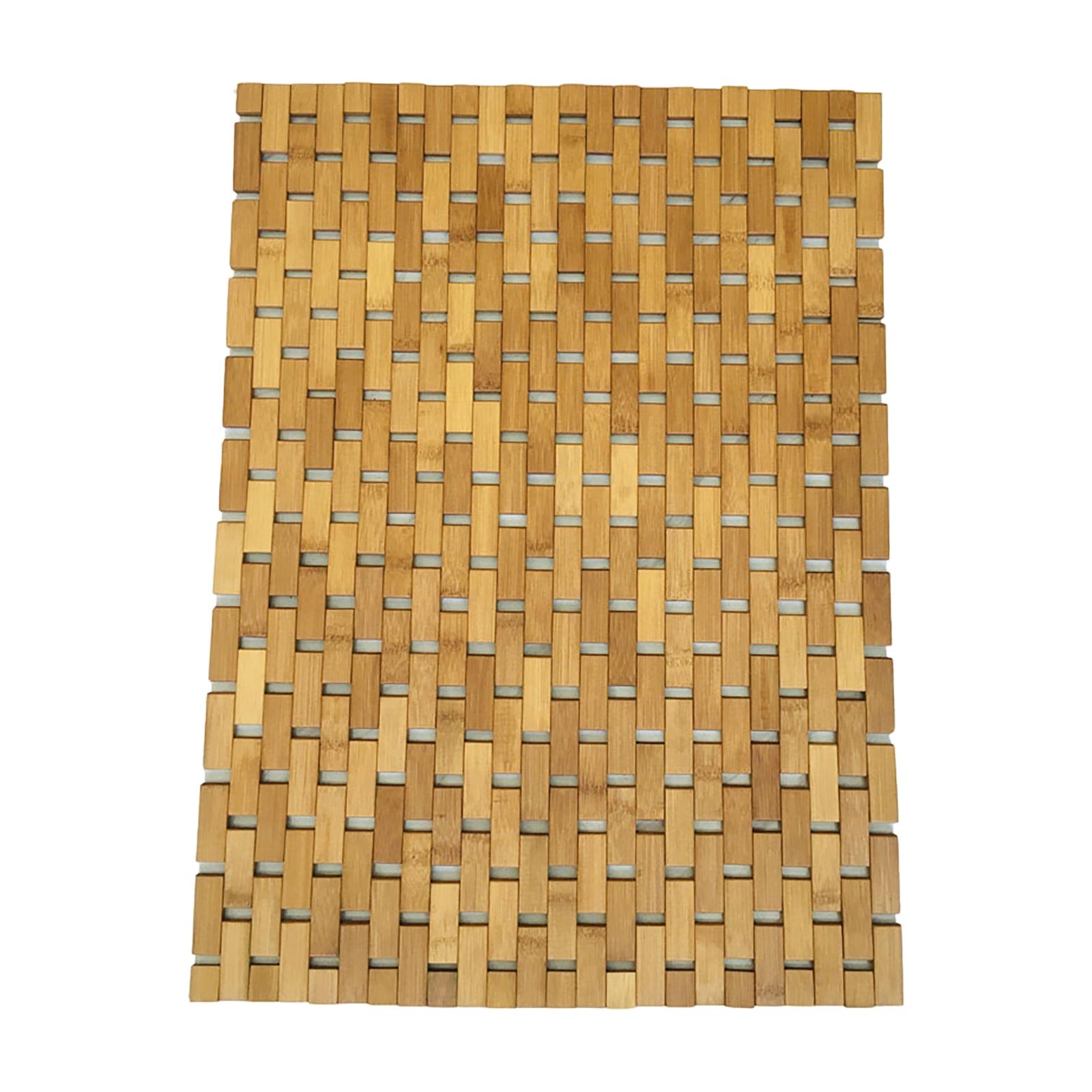 미끄럼 방지 대나무 소재 욕실 러그, 튼튼한 나무 소재 - Bamboo Bath Mat 리뷰 및 가격
